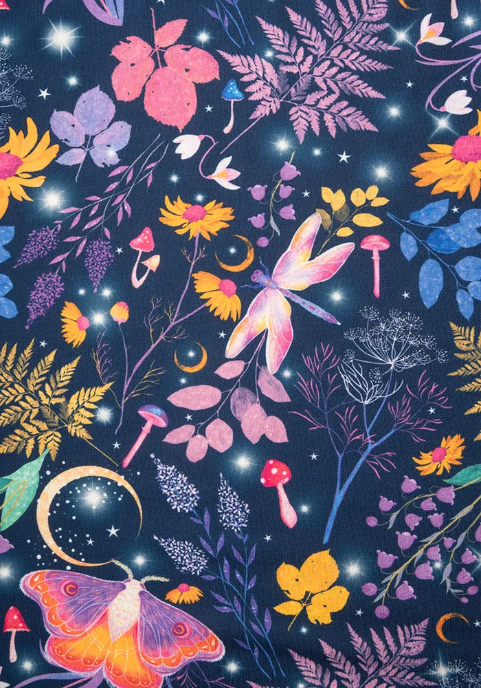 Orlando Magical Moth Print Midaxi Dress