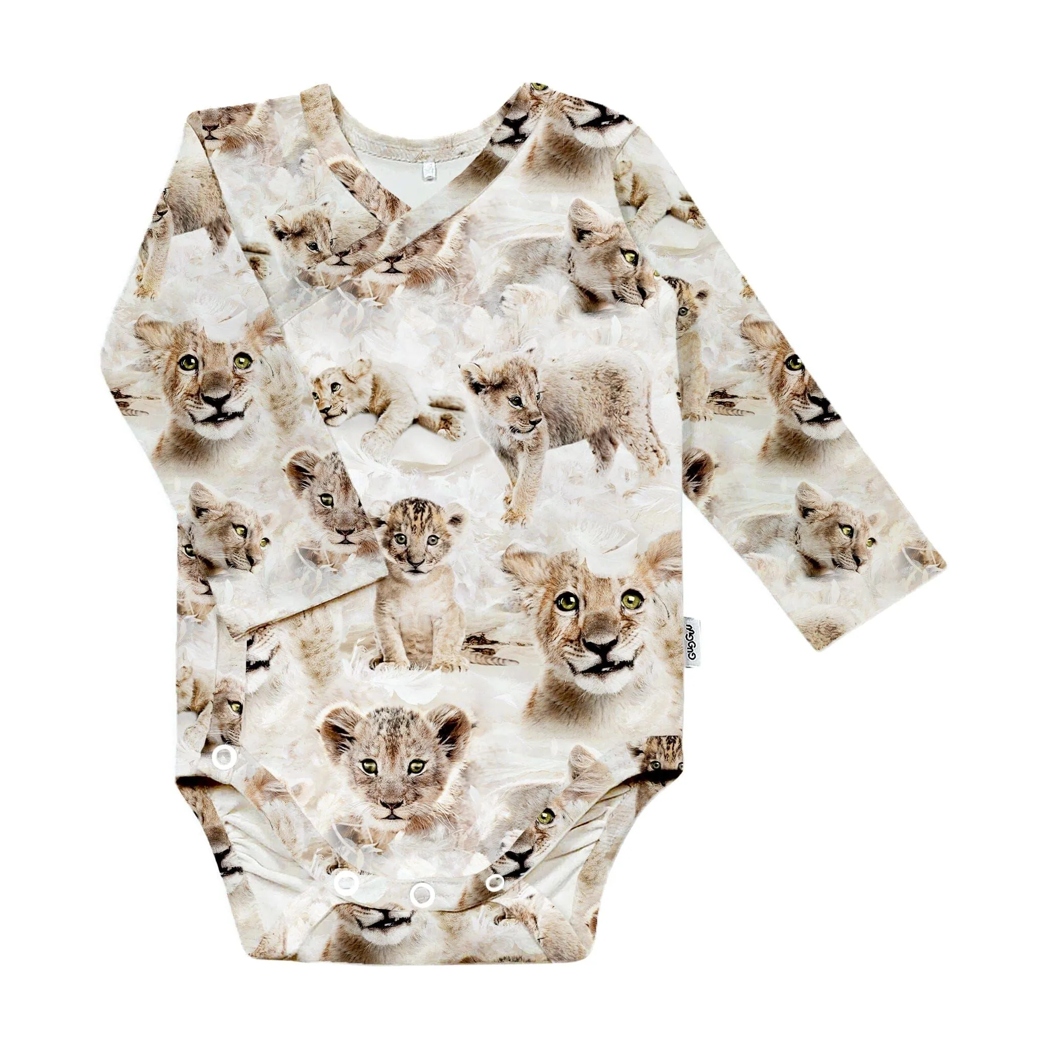Outlet Baby Print Wrap Bodysuit