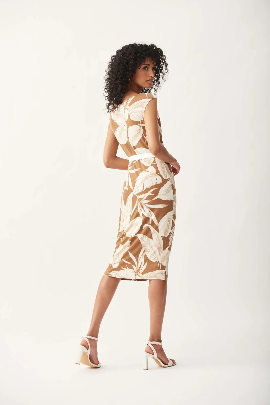 Palm Wrap Dress