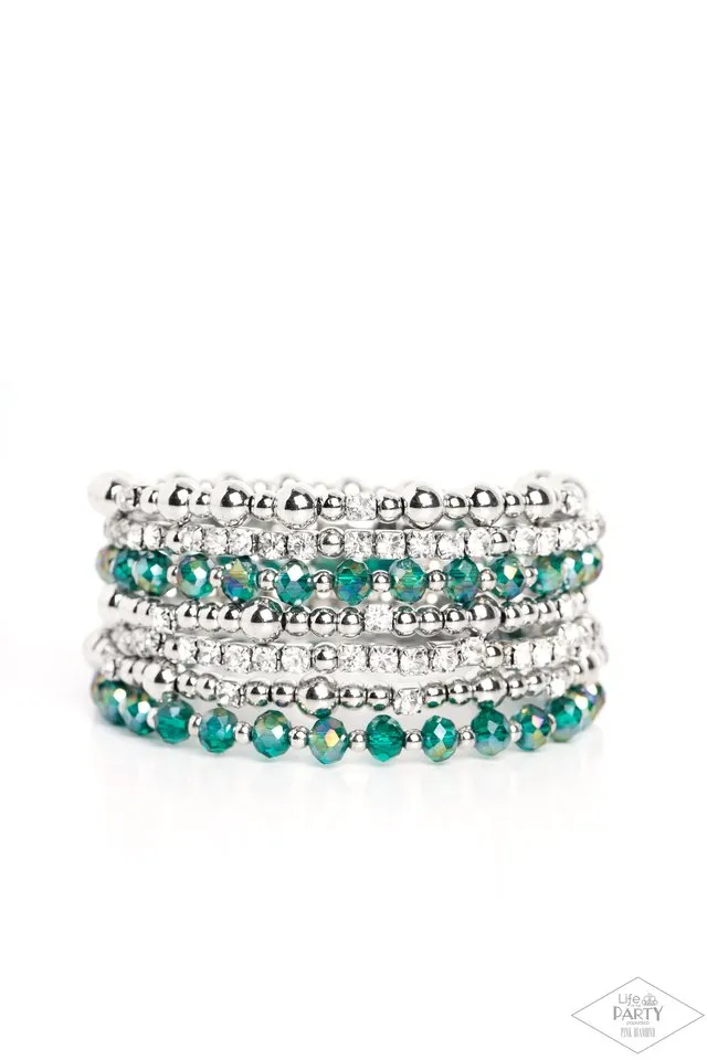 Paparazzi Bracelet ~ ICE Knowing You - Multi