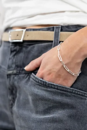 Paperclip Chain Bracelet
