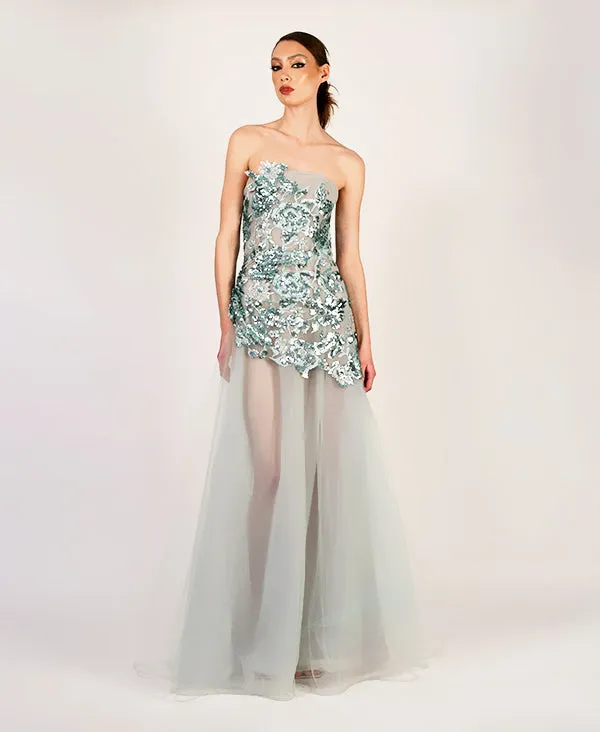 Paradiso Strapless Gown