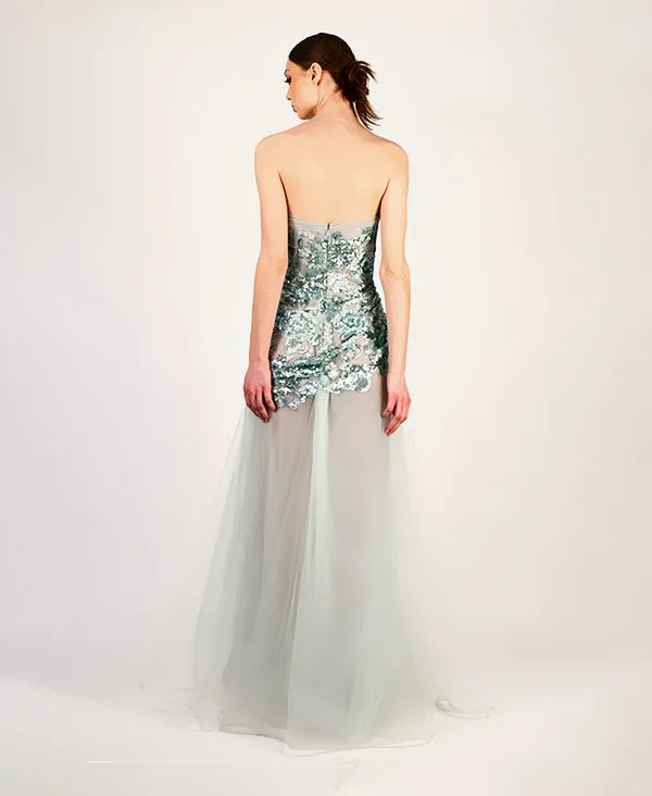 Paradiso Strapless Gown