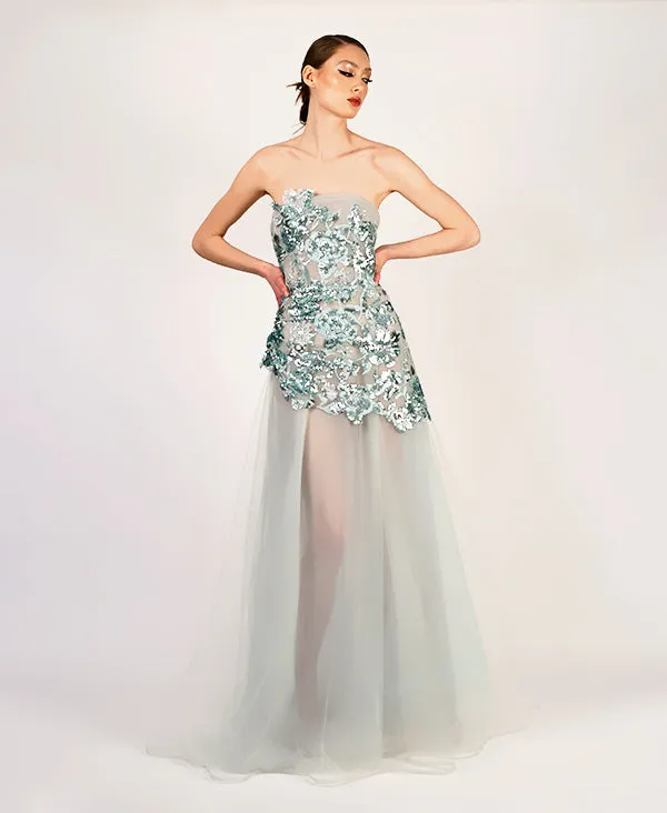 Paradiso Strapless Gown