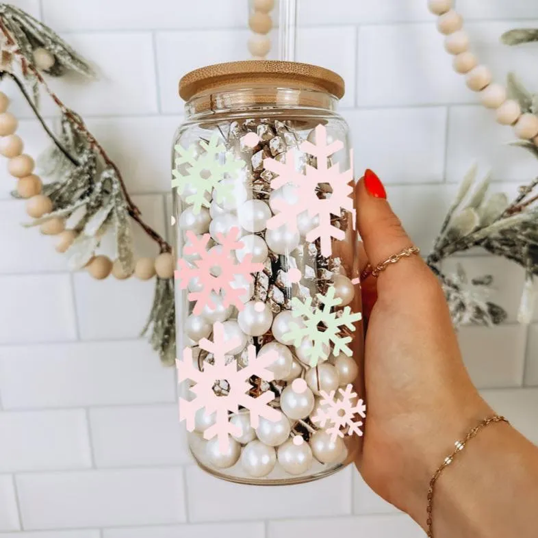 Pastel Snowflakes