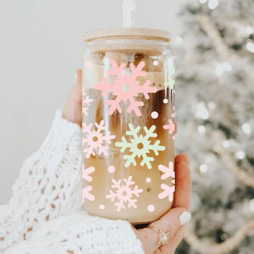 Pastel Snowflakes