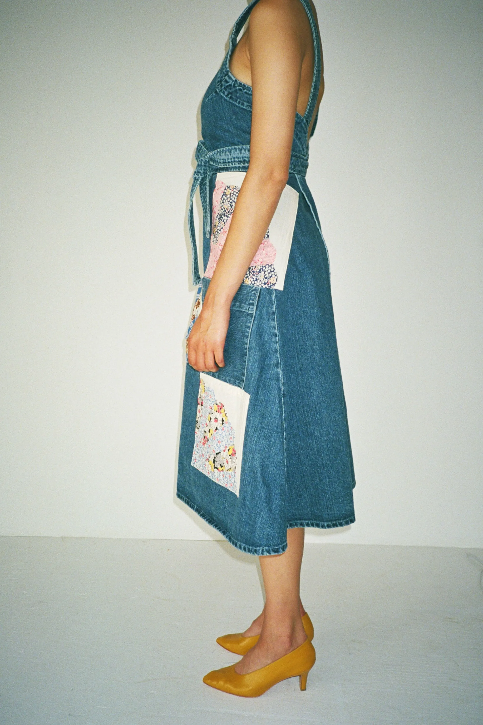 Patchwork Louise Wrap Dress