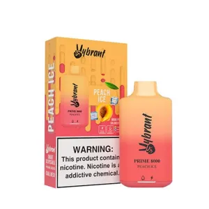 Peach Ice - Vybrant Prime 8000 Disposable Vape