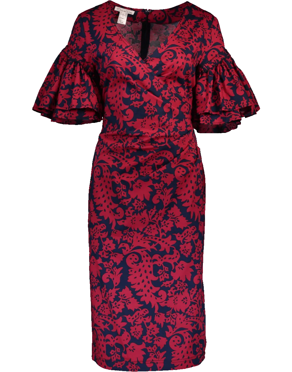 Pencil Wrap Dress