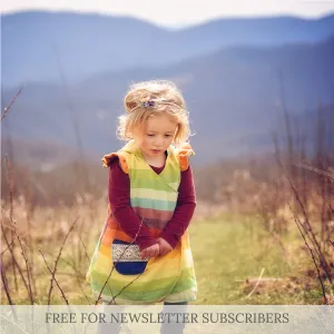 Petal Wrap Dress   Tunic Sewing Pattern - Baby - 4yrs