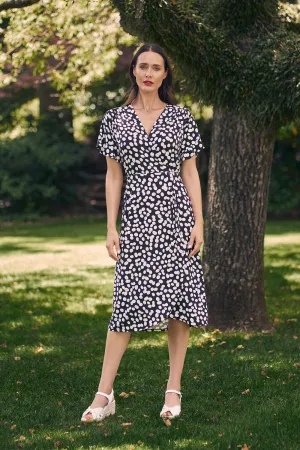Polka Dot Wrap Dress
