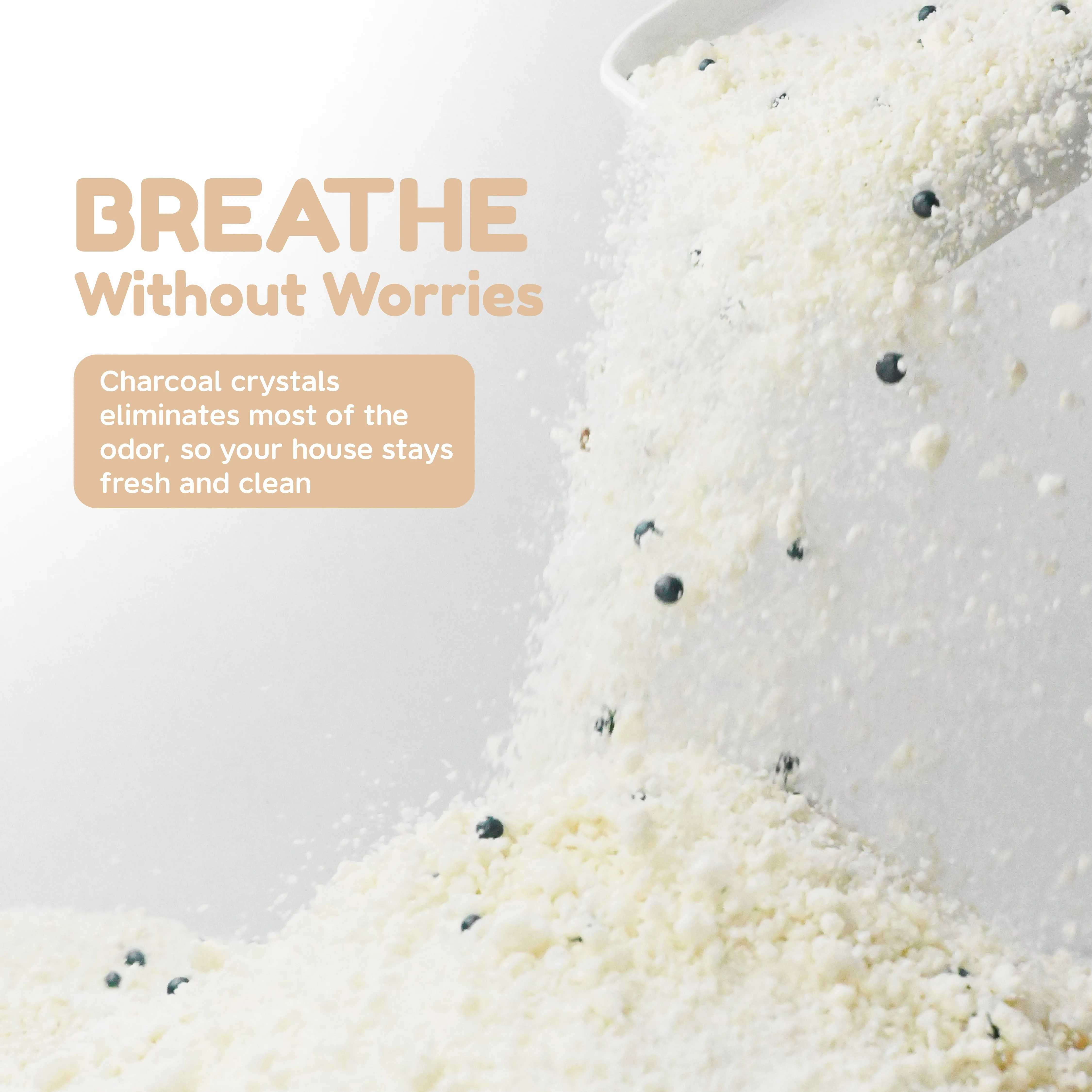 [PRE-ORDER] Frosty Pearl - Plant Cat Litter - Camèlia Blanc Scent