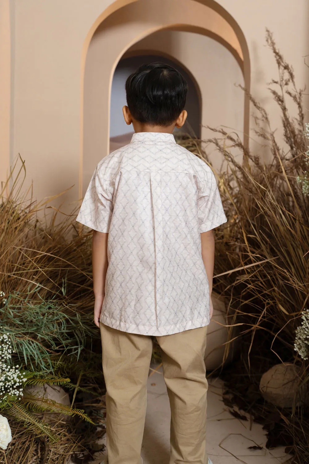 Pre Order - Mariri Shirt Boy Serene Azure