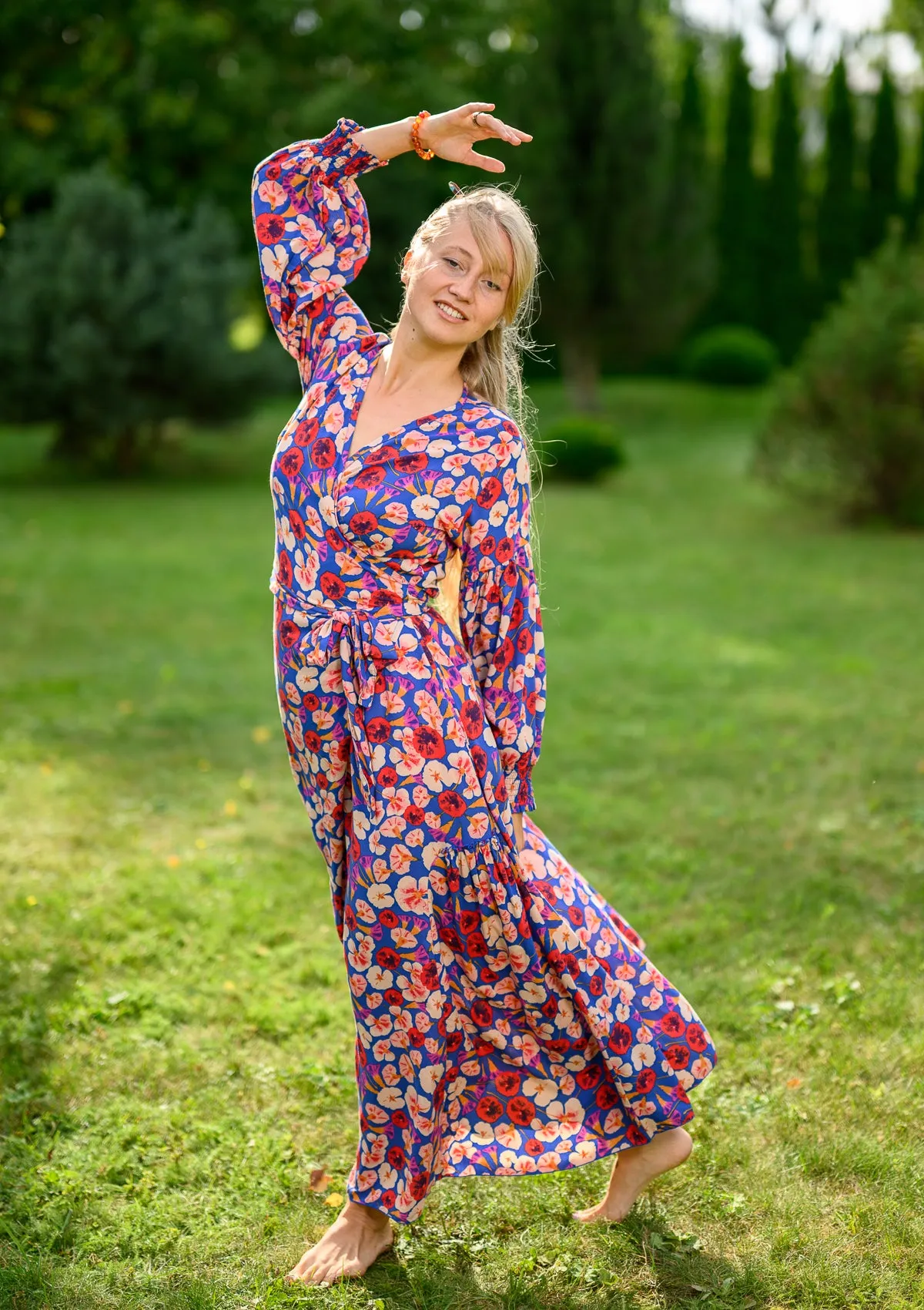 Queen Wrap Dalile Dress