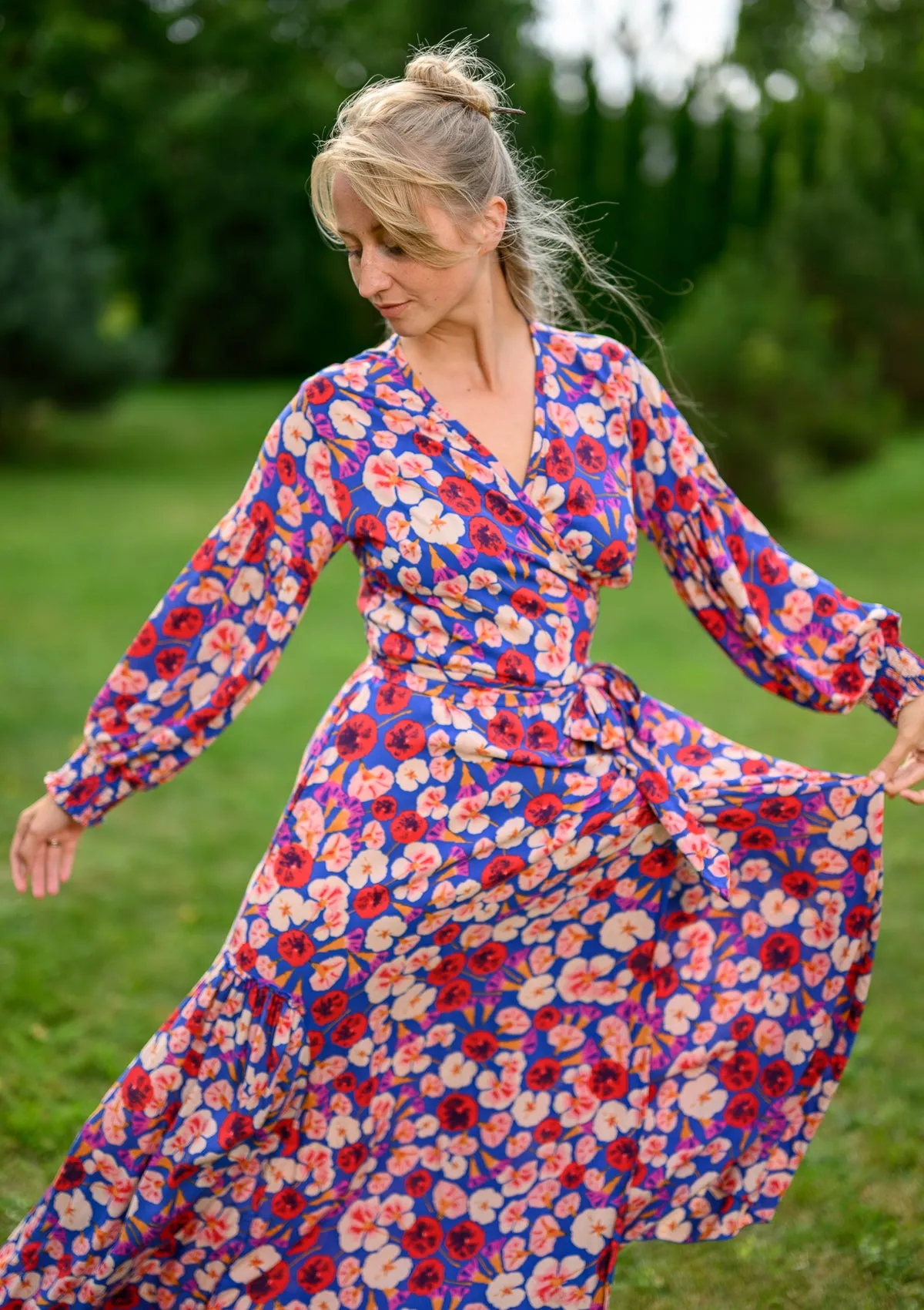 Queen Wrap Dalile Dress