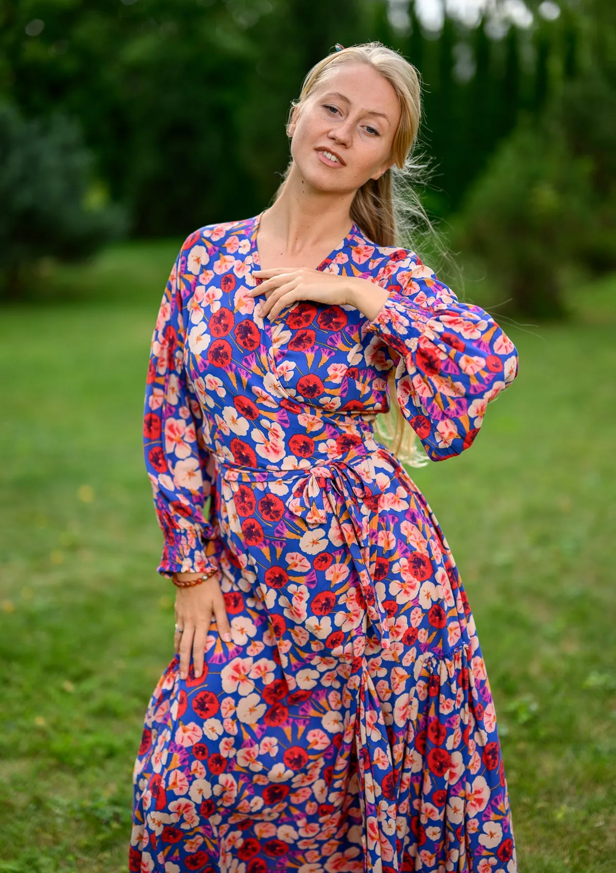 Queen Wrap Dalile Dress