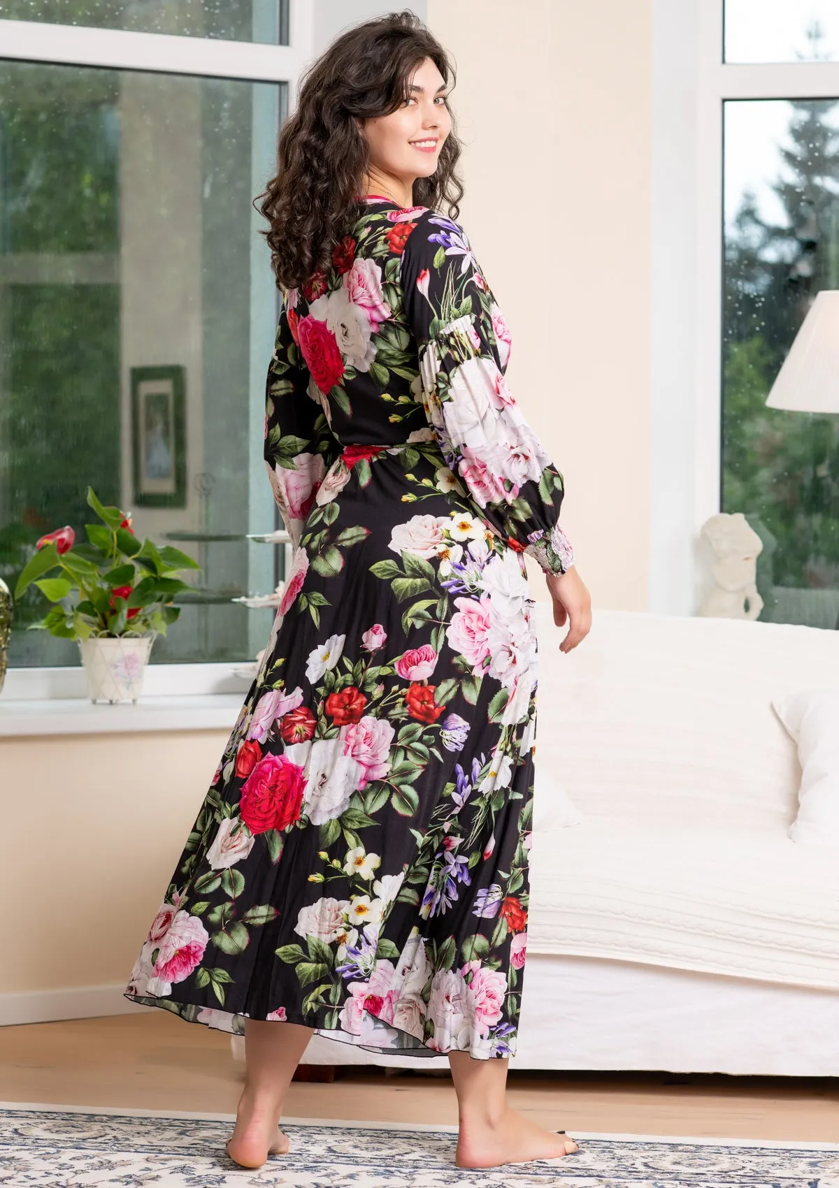 Queen Wrap Rosalia Dress