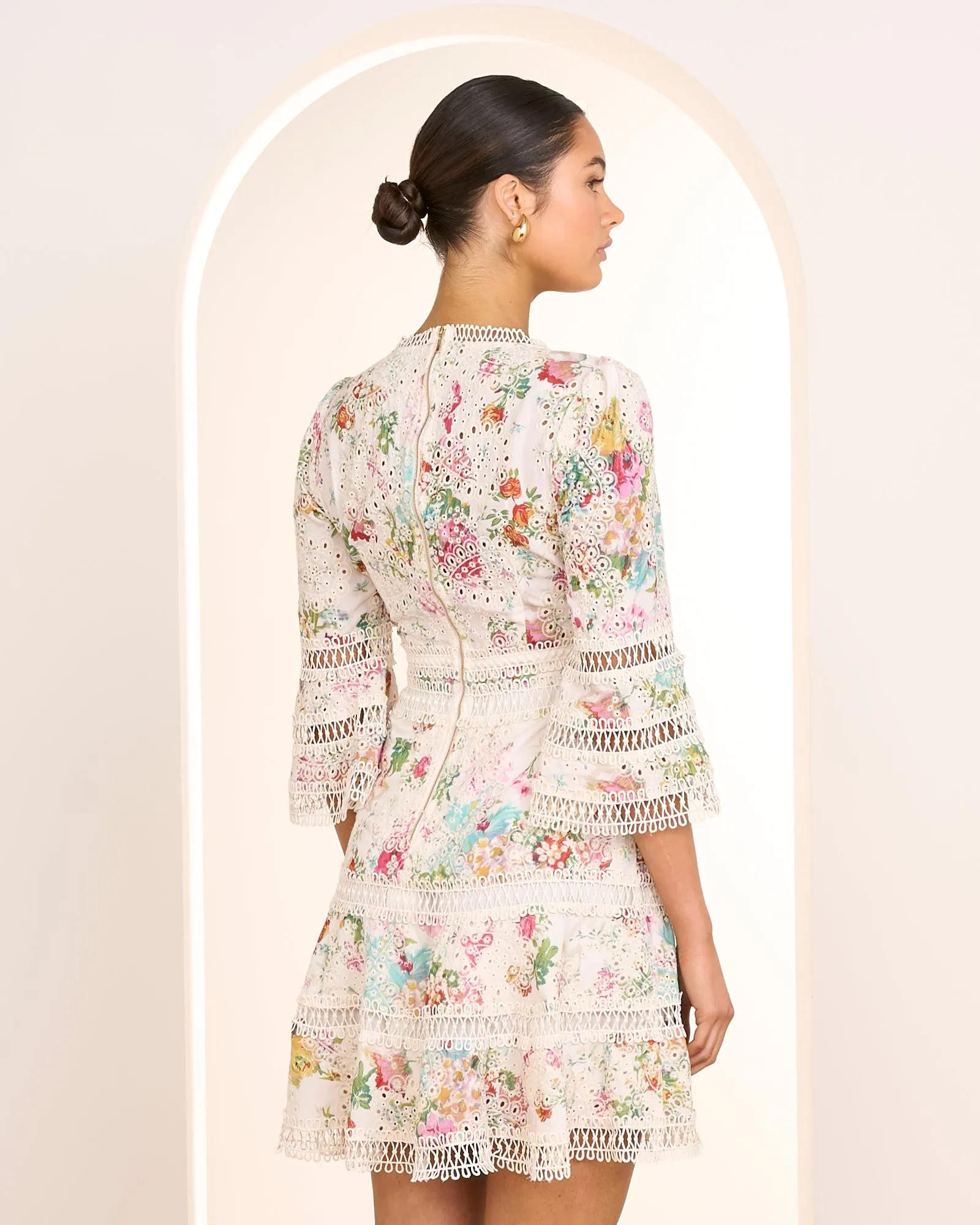 Ranya Wrap Front Mini Dress
