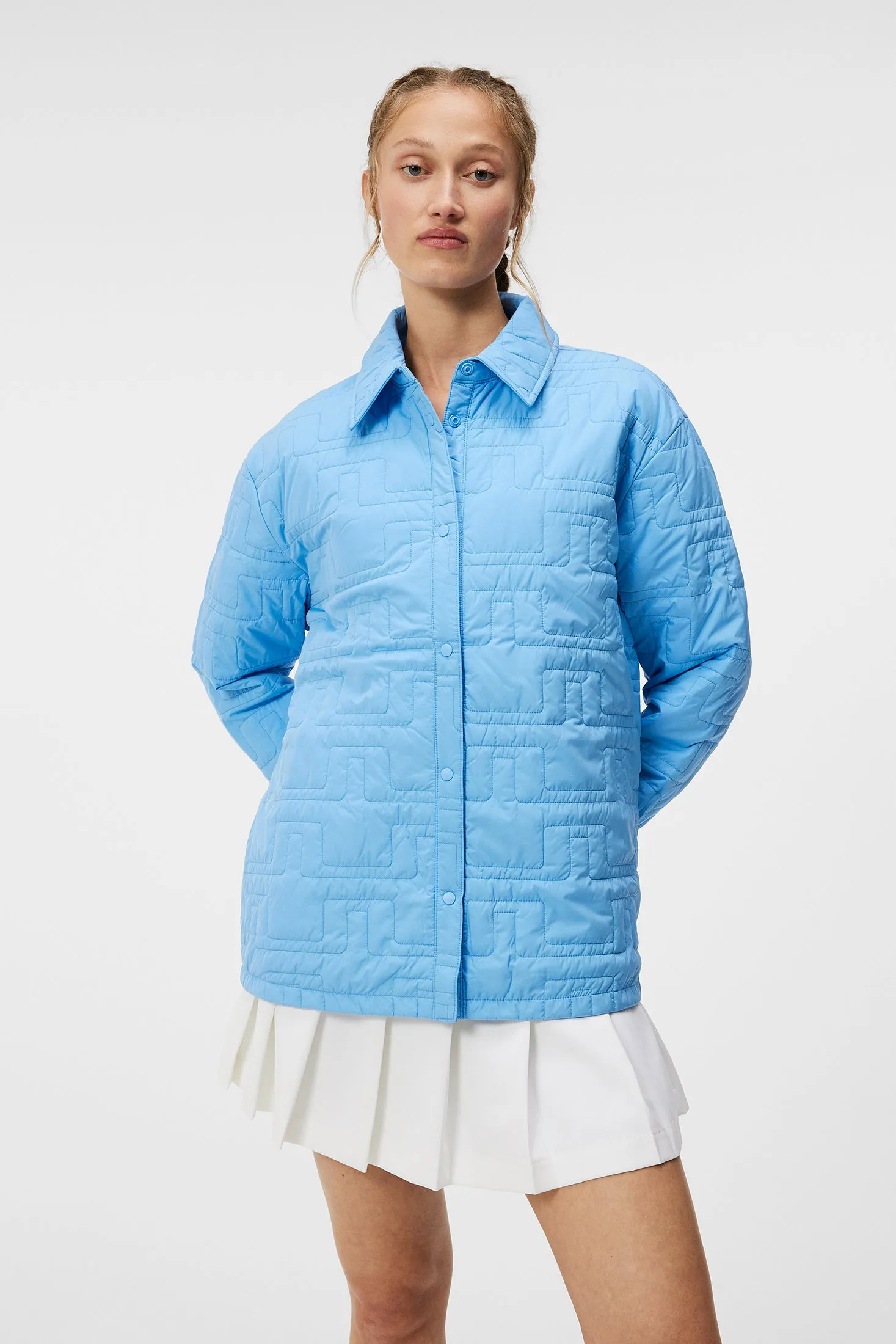 Rose Padded Shirt / Little Boy Blue