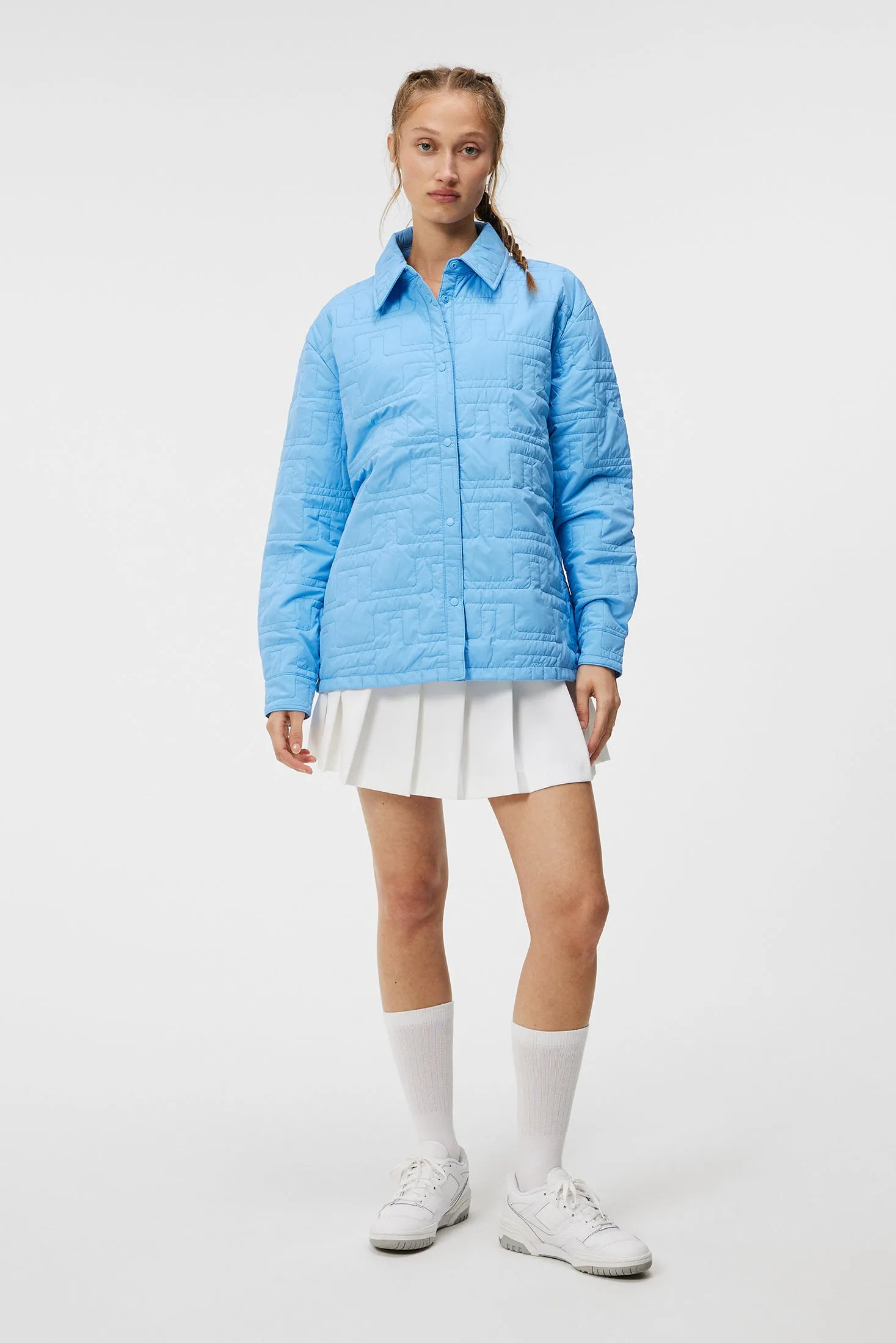 Rose Padded Shirt / Little Boy Blue