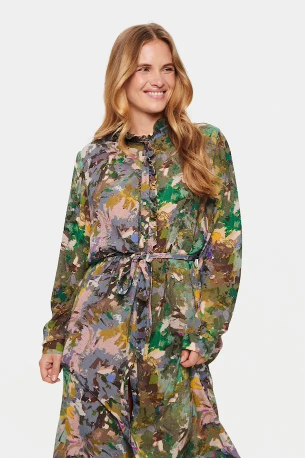 Saint Tropez ChristianaSZ Dress - Frosty Spruce