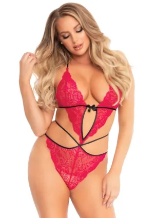 Scalloped Lace Teddy