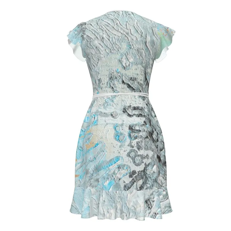 Short Silk Tulip Dress Sparks