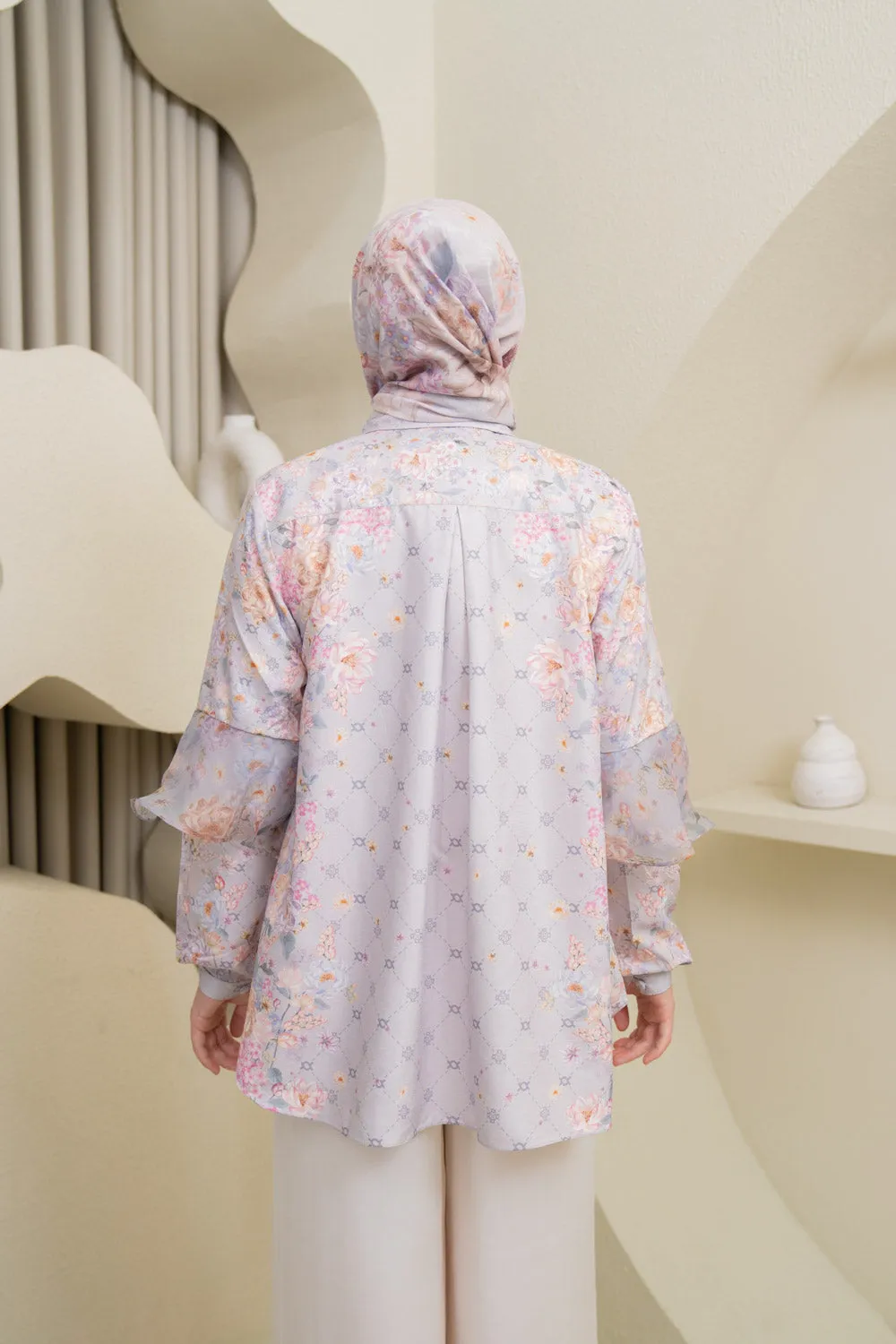 Sikka Shirt Misty Snow