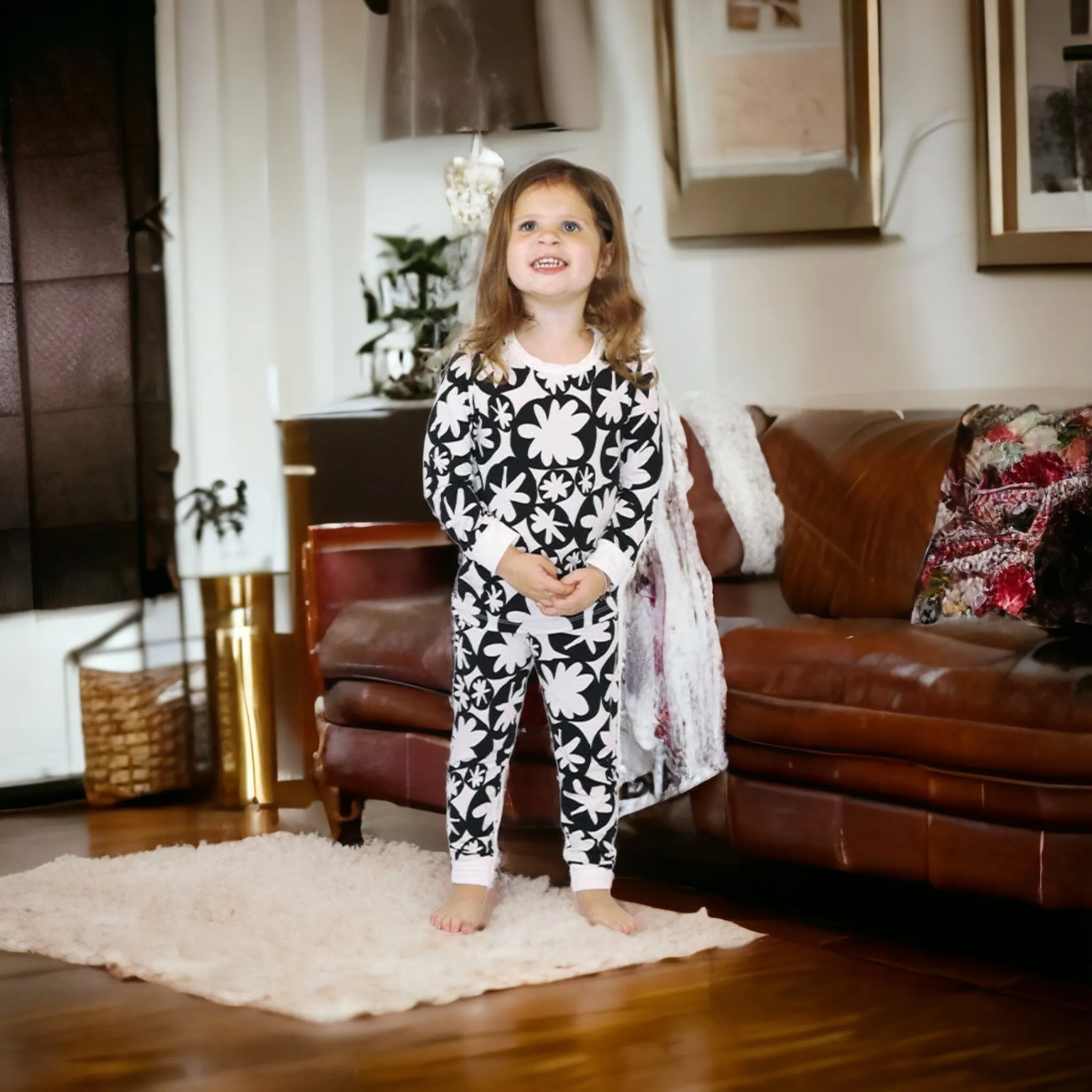 Snowdaze Long Jammies - Cozy Winter Pajamas for Kids