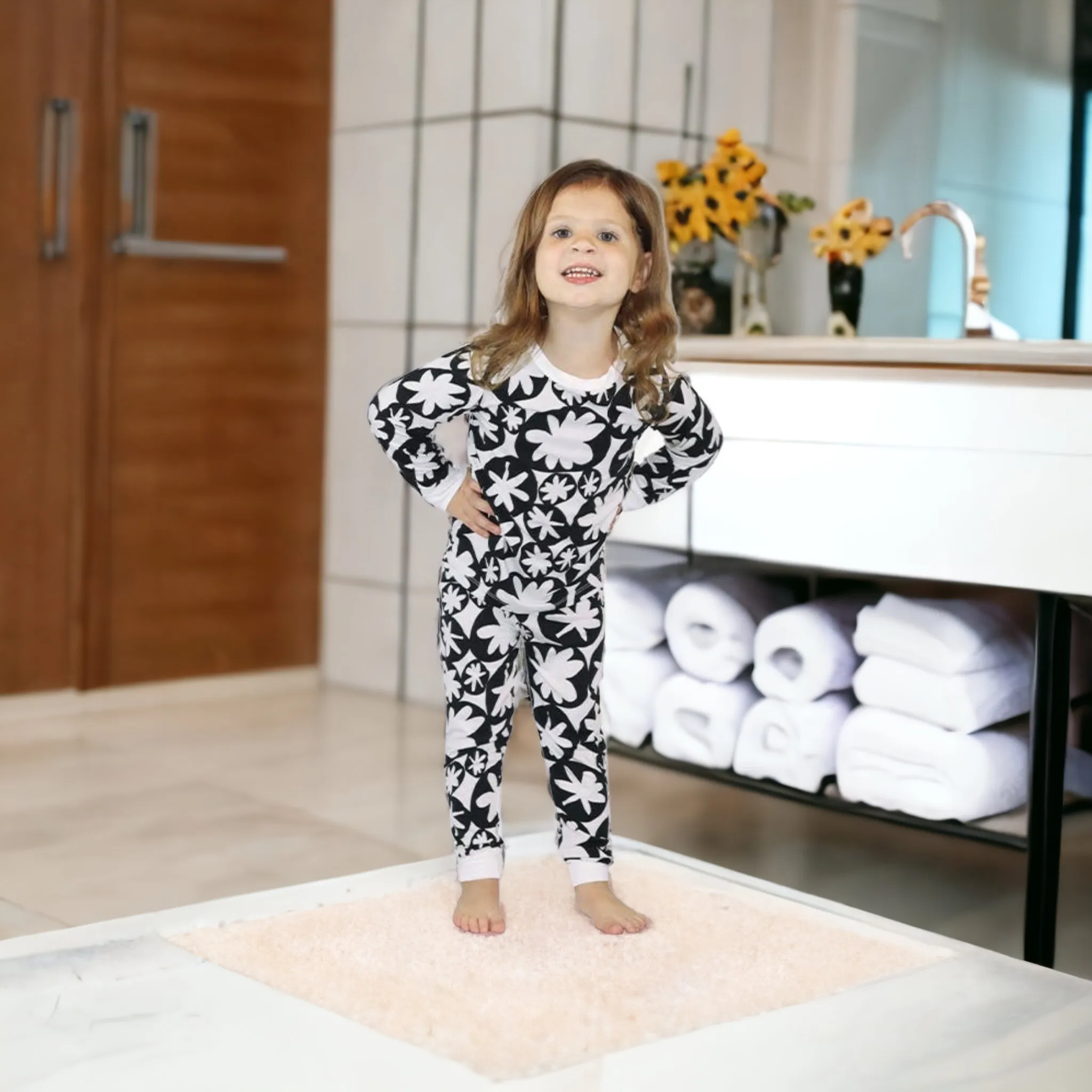Snowdaze Long Jammies - Cozy Winter Pajamas for Kids