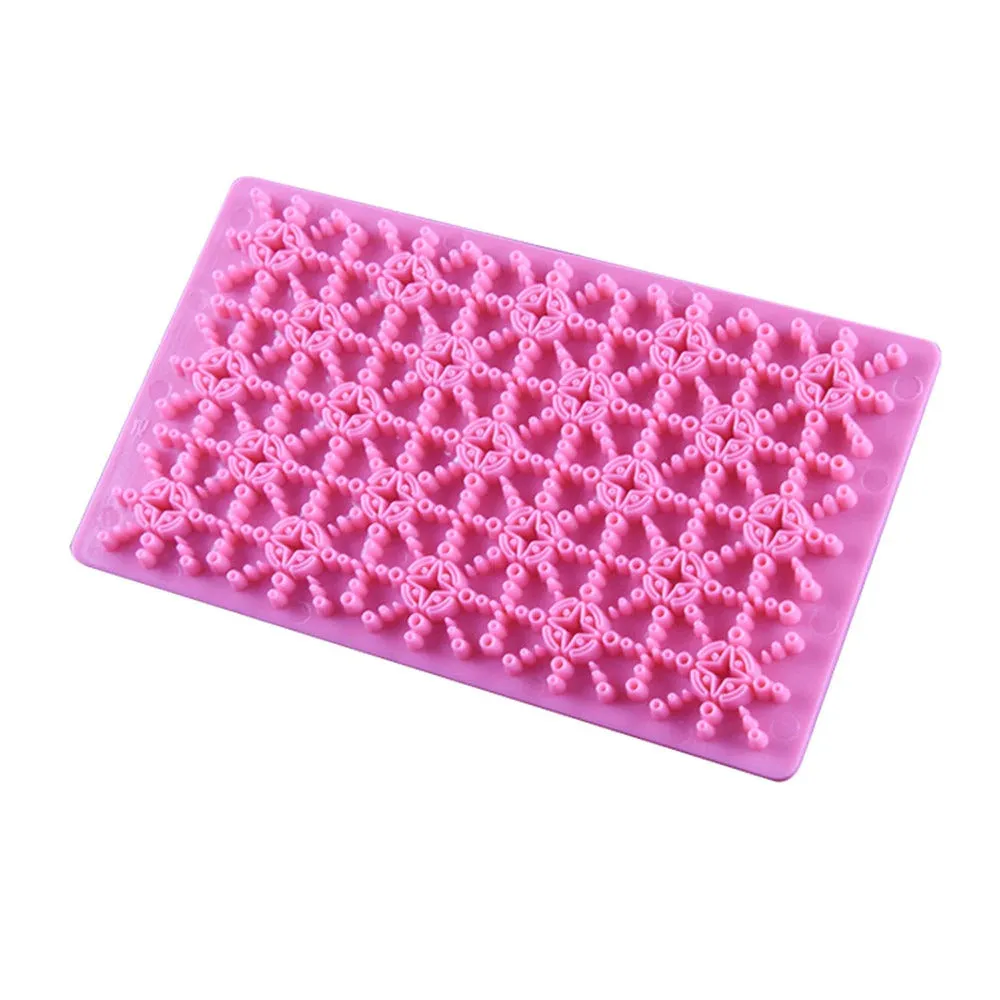 Snowflake Design Plastic Fondant & Cake Embosser