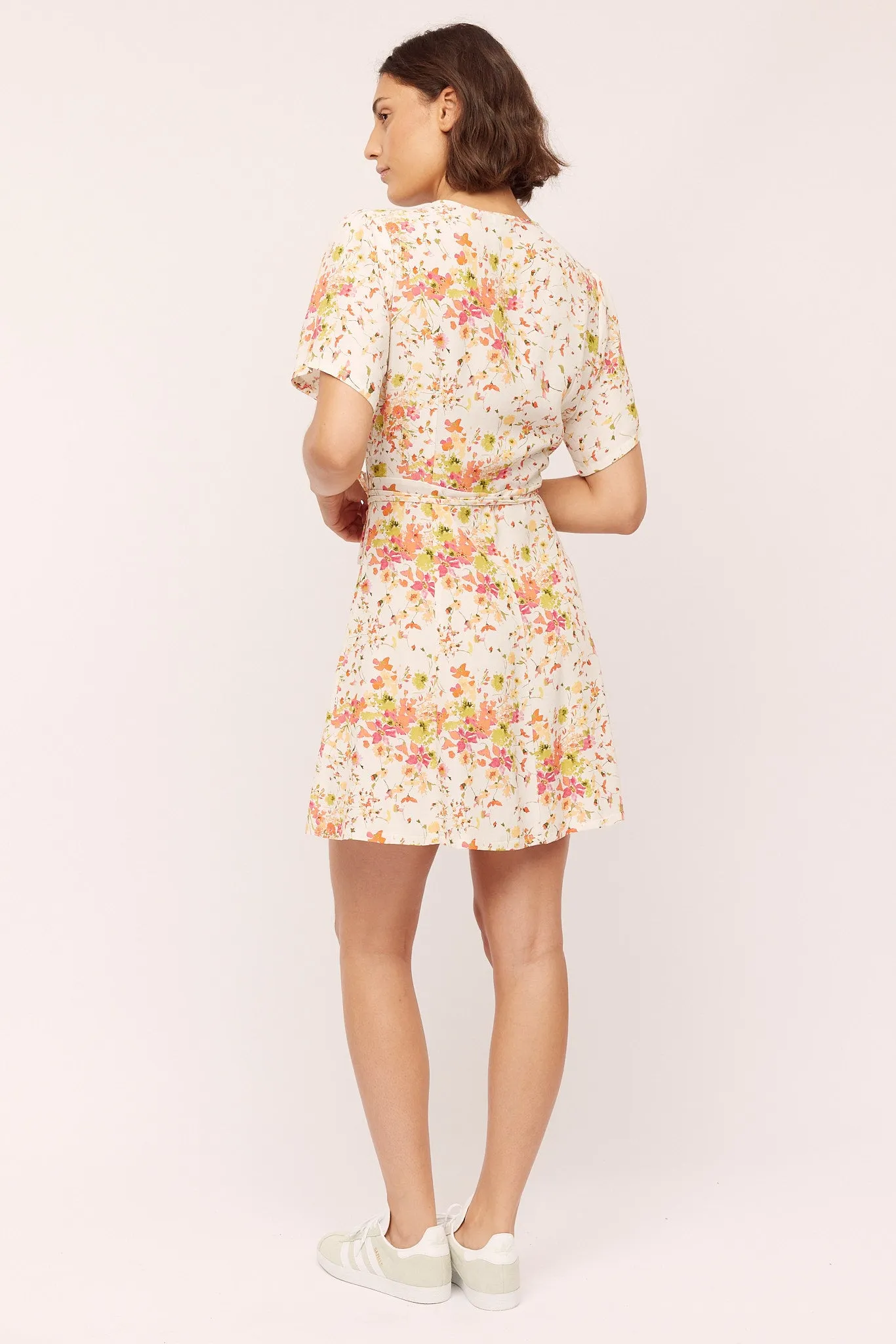 Spire Short dress - Garden Flower