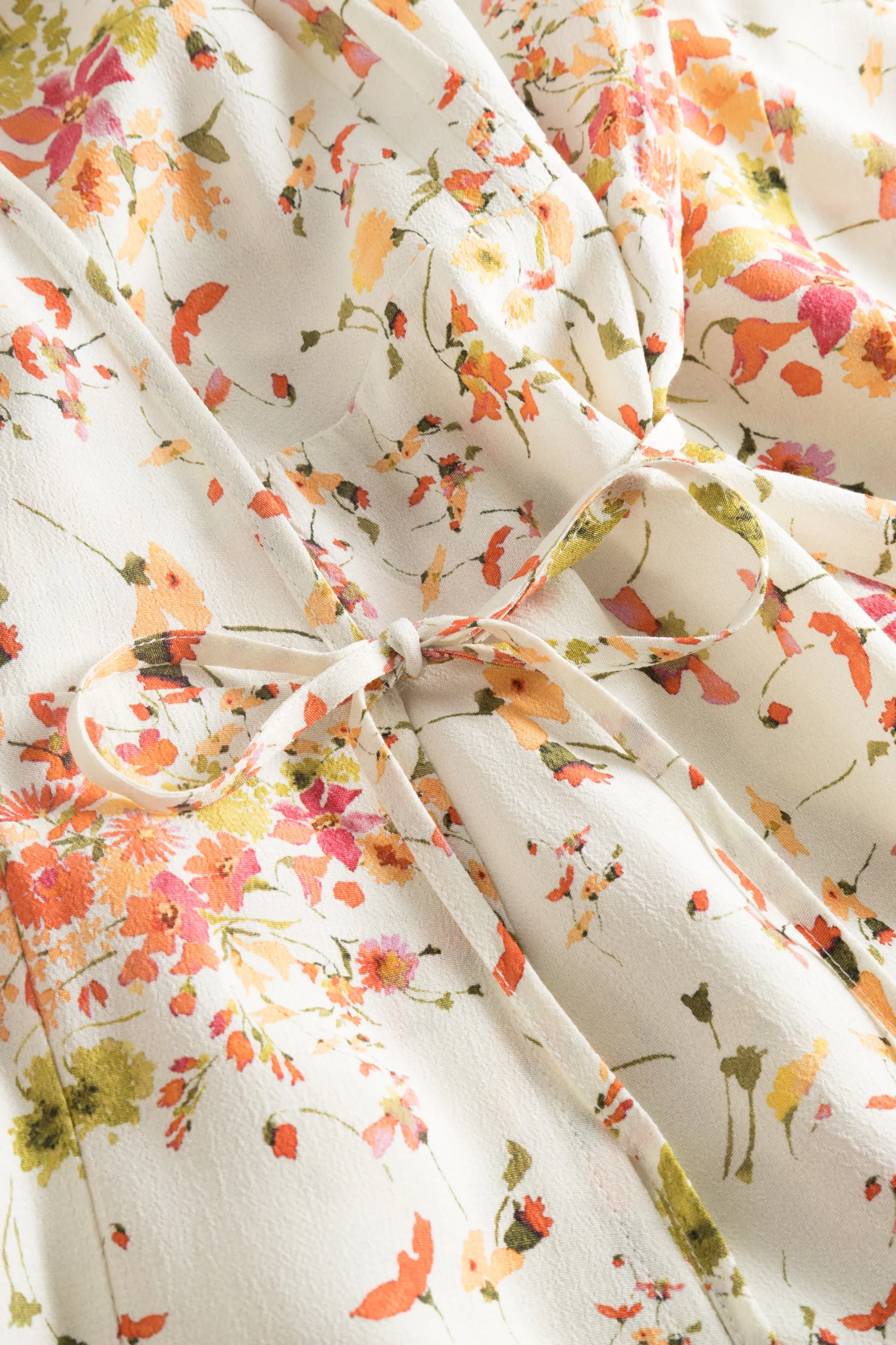 Spire Wrap dress - Garden Flower
