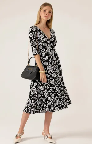 STARLING REVERSE WRAP DRESS
