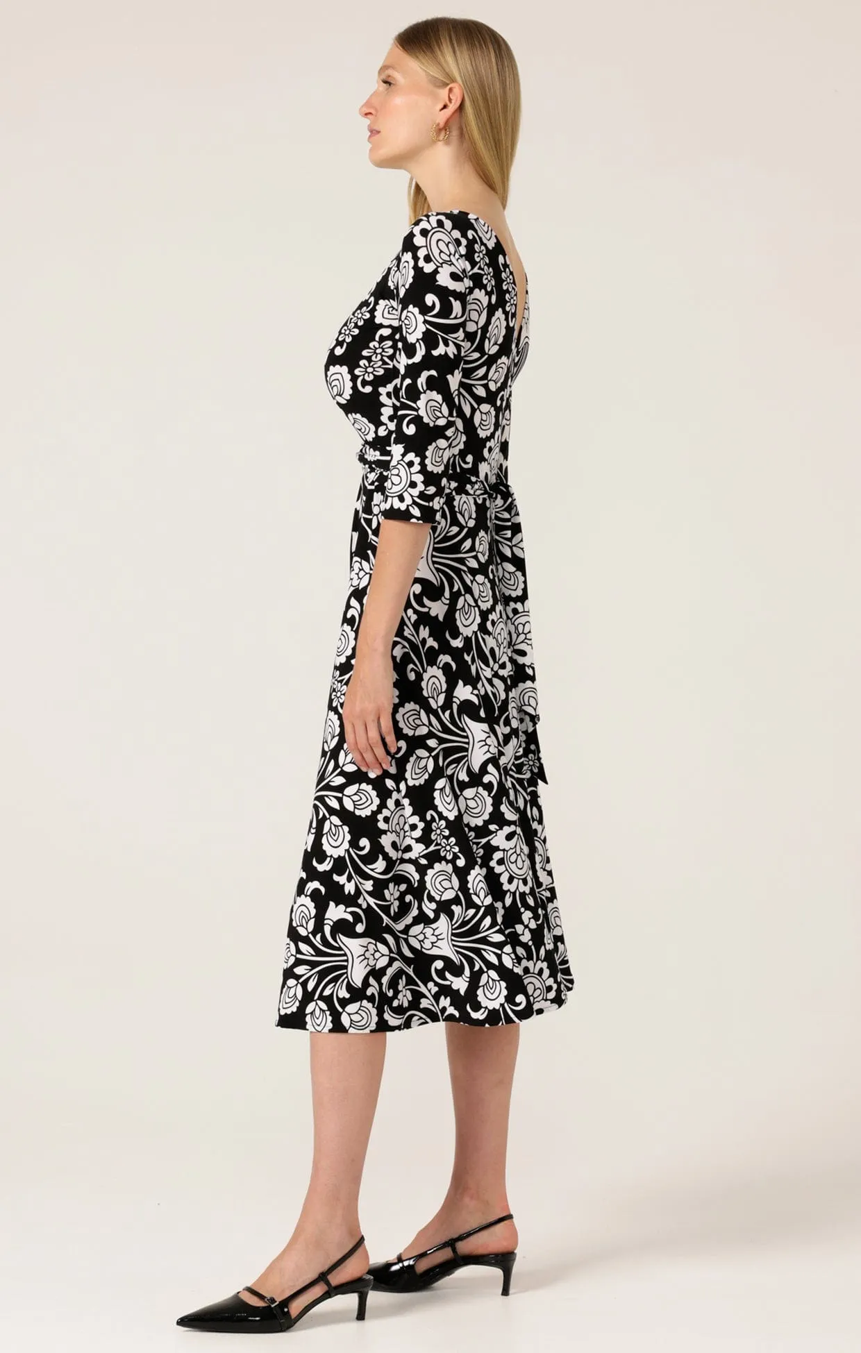 STARLING REVERSE WRAP DRESS