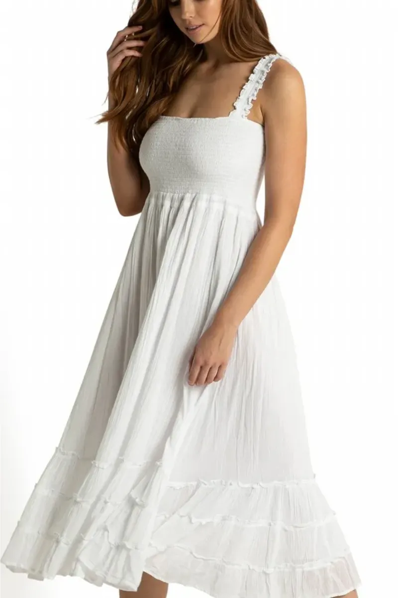 Sunseeker Resort Sunshine Maxi Bandeau Dress
