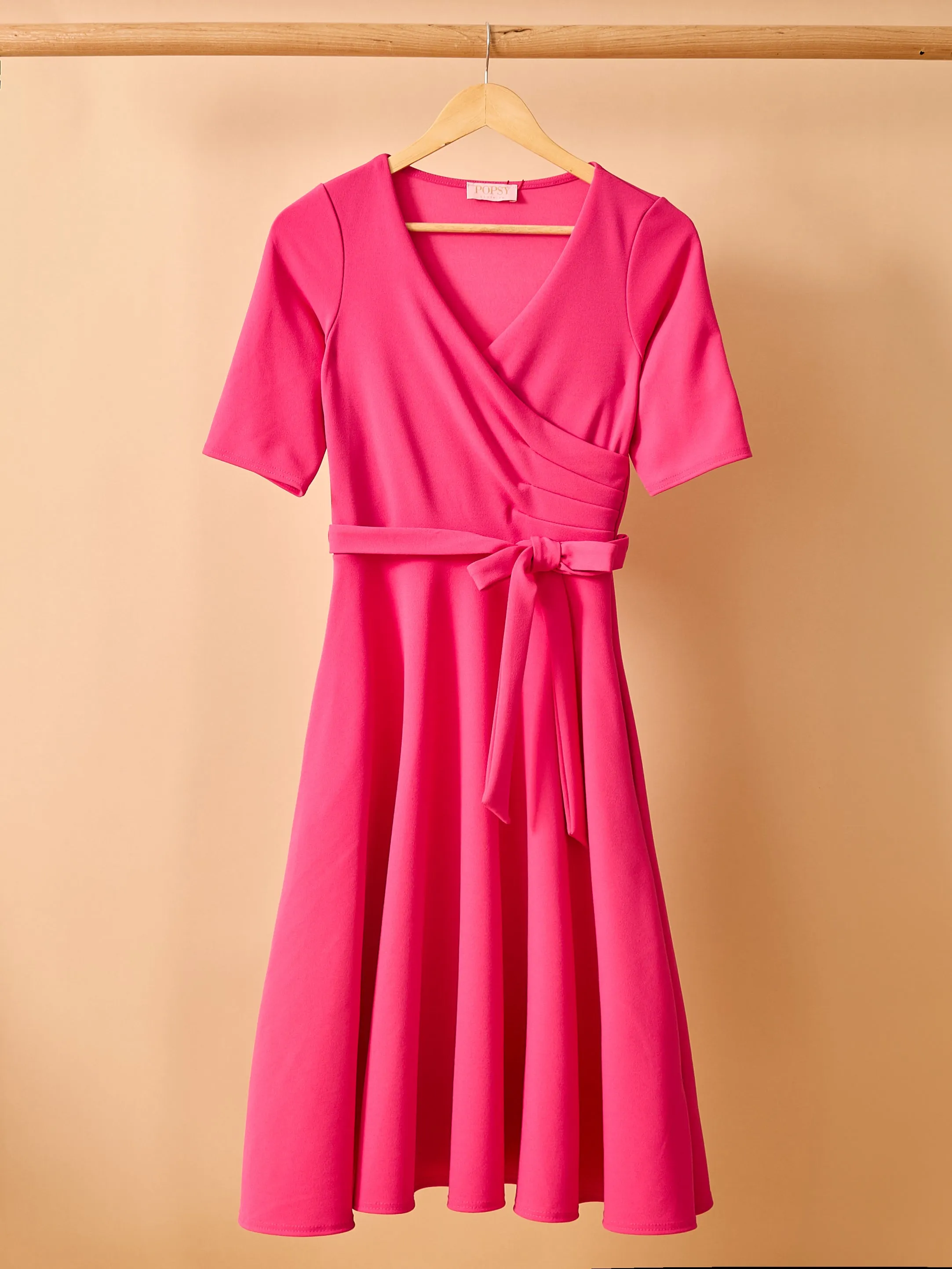 Suvi Cerise Swing Dress