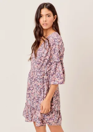 Taya Floral Wrap Dress