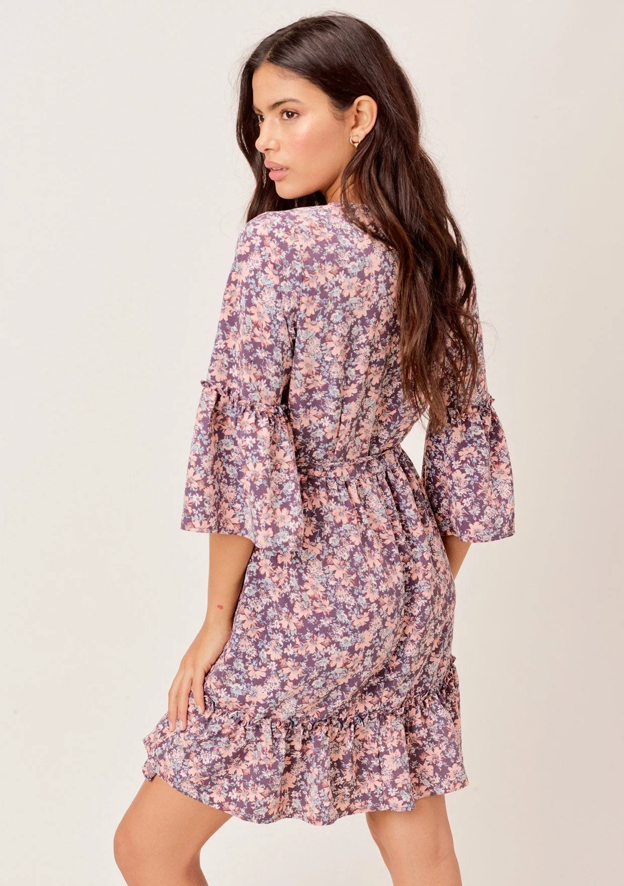 Taya Floral Wrap Dress