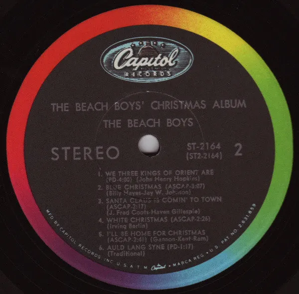The Beach Boys - The Beach Boys' Christmas Album (LP, Album, Scr) (VG)