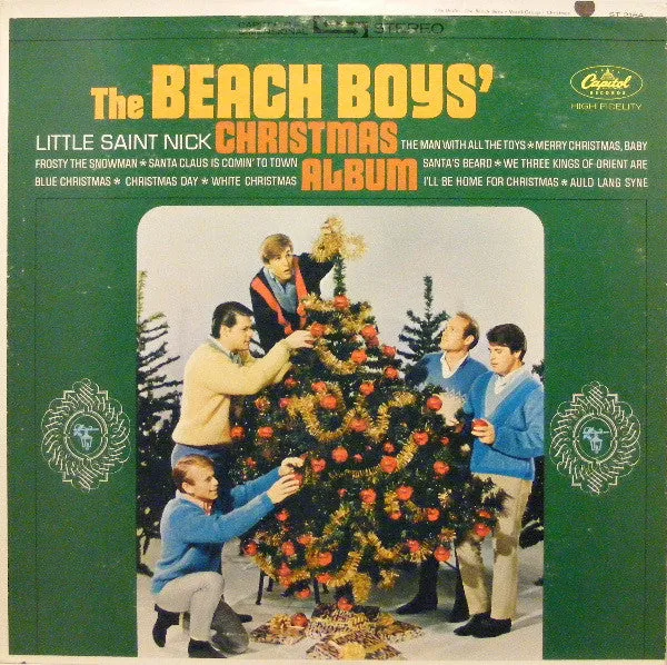 The Beach Boys - The Beach Boys' Christmas Album (LP, Album, Scr) (VG)