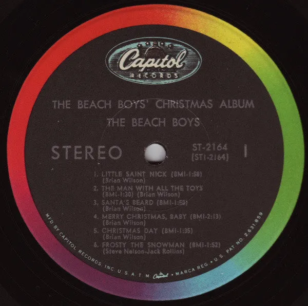 The Beach Boys - The Beach Boys' Christmas Album (LP, Album, Scr) (VG)