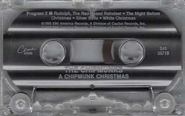 The Chipmunks - Christmas With The Chipmunks Vol. 1 (Cass, Comp) (M)