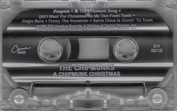 The Chipmunks - Christmas With The Chipmunks Vol. 1 (Cass, Comp) (M)