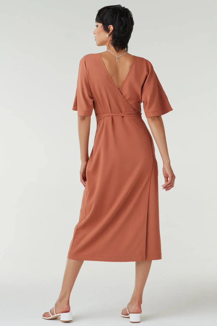 The Convertible Wrap Tie Dress