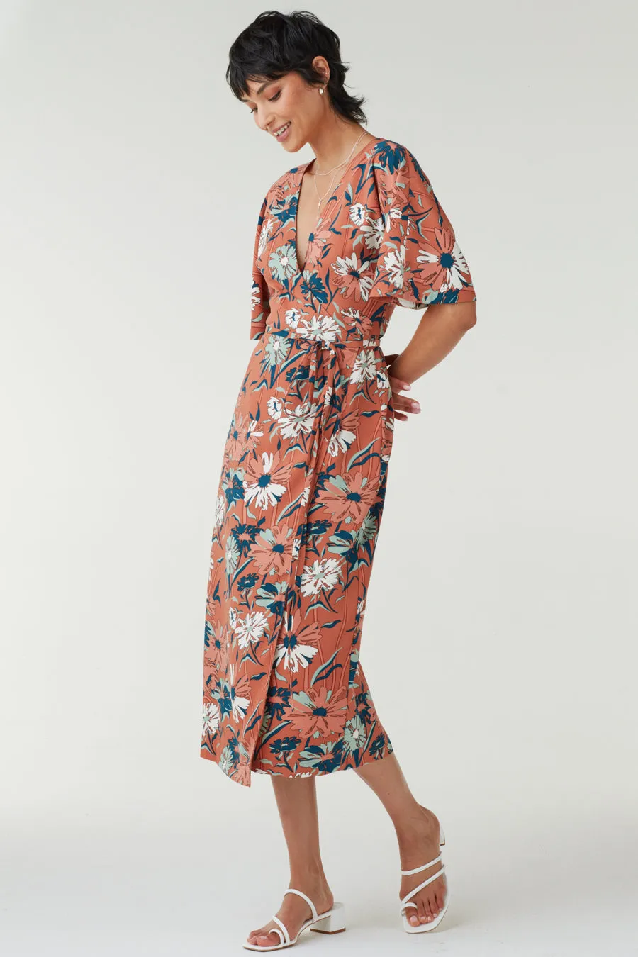 The Convertible Wrap Tie Dress