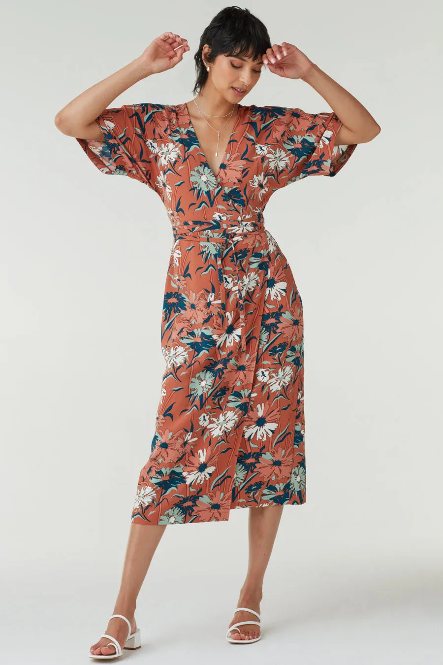 The Convertible Wrap Tie Dress