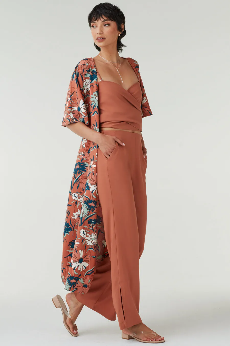 The Convertible Wrap Tie Dress