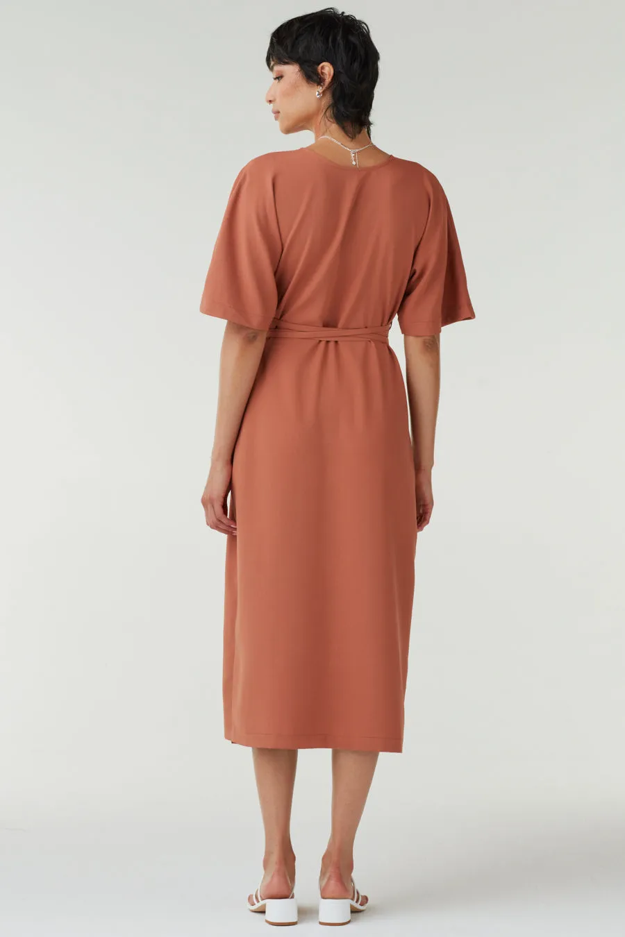 The Convertible Wrap Tie Dress