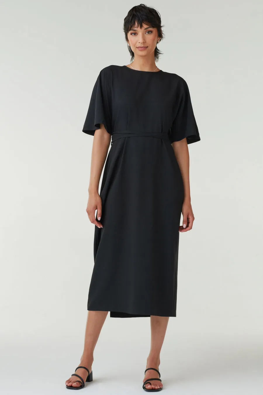The Convertible Wrap Tie Dress